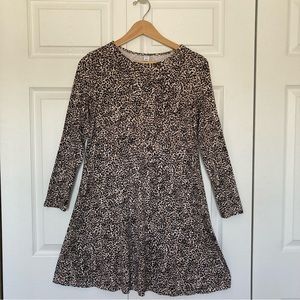 Old Navy animal print swing dress